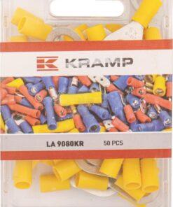 Terminal cable tipo ojal, amarillo, 4-6 mm² Ø10 mm² (50 uds.), Kramp