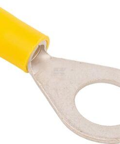 Terminal cable tipo ojal, amarillo, 4-6 mm² Ø10 mm² (50 uds.), Kramp 7 Terminal cable tipo ojal, amarillo, 4-6 mm² Ø10 mm² (50 uds.), Kramp