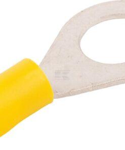 Terminal cable tipo ojal, amarillo, 4-6 mm² Ø10 mm² (50 uds.), Kramp 8 Terminal cable tipo ojal, amarillo, 4-6 mm² Ø10 mm² (50 uds.), Kramp