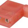 Terminal blade female, red, 0.5-1mm² 6.3x0.8mm (75x)