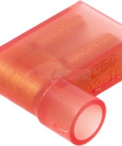 Terminal cable conector angular, rojo 5 Terminal cable conector angular, rojo