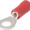 Conector de anillo, rojo, 0.5-1mm² Ø4mm (100 uds.)