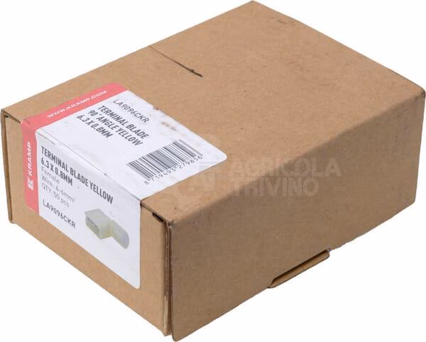 Terminal hembra, amarillo, 4-6mm² 6,3x0,8mm (50x) 3 Terminal hembra, amarillo, 4-6mm² 6,3x0,8mm (50x)