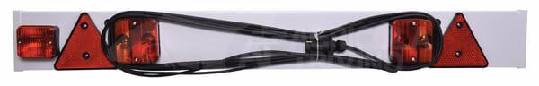 Placa luminosa 12 V, cable de 12 m, enchufe de 7 clavijas 1 Barra de luces 1215mm, 12m Kabel