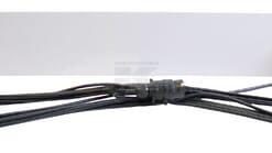 Placa luminosa 12 V 4 pies 6", 12 m de cable, enchufe de 7 clavijas