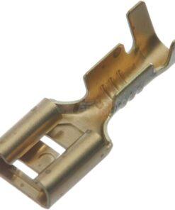 Terminal hembra, 2mm² 6.4x0.8mm (100 uds.)