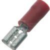 Terminal hembra, rojo, 0.5-1mm² 5.2x0.5mm (100 uds.)