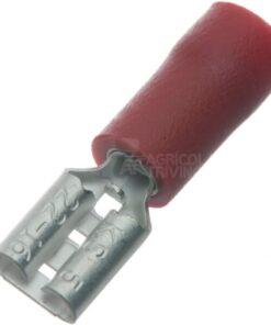 Terminal hembra, rojo, 0.5-1mm² 5.2x0.5mm (100 uds.)