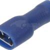 Terminal hembra, azul, 1.5-2.5mm² 6.3mm (100 uds.)