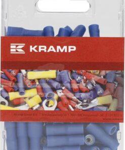 Conector plano azul, aislado