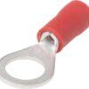 Conector de anillo, rojo, 0.5-1mm² Ø6mm (100 uds.)