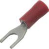 Terminal en horquilla, rojo, 0.5-1mm² Ø4.3mm (100 uds.) 13 Terminal en horquilla, rojo, 0.5-1mm² Ø4.3mm (100 uds.)