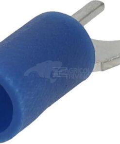 Terminal de horquilla, azul, 1,5-2,5 mm² (100 uds.), Kramp