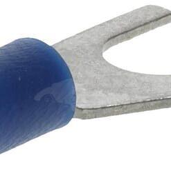 Terminal en horquilla, azul, 1,5-2,5 mm² (100 uds.), Kramp