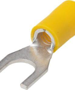Terminal en horquilla, amarillo, 4-6mm² Ø6.5mm (50 uds.)