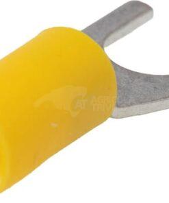 Terminal en horquilla, amarillo, 4-6mm² Ø6.5mm (50 uds.)