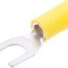 Terminal de cable tipo horquilla, amarillo, 4-6 mm² (50 uds.), Kramp