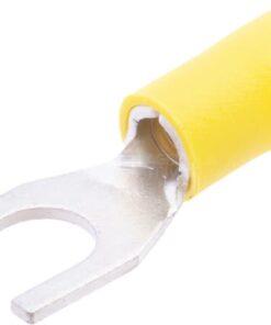 Terminal de cable tipo horquilla, amarillo, 4-6 mm² (50 uds.), Kramp