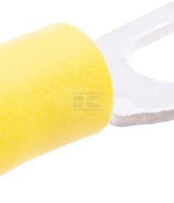 Terminal de cable tipo horquilla, amarillo, 4-6 mm² (50 uds.), Kramp 5 Terminal de cable tipo horquilla, amarillo, 4-6 mm² (50 uds.), Kramp