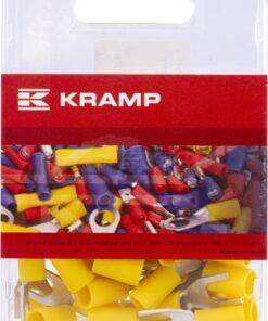 Terminal de cable tipo horquilla, amarillo, 4-6 mm² (50 uds.), Kramp 7 Terminal de cable tipo horquilla, amarillo, 4-6 mm² (50 uds.), Kramp