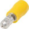 Conector de empalme tipo bala, macho, amarillo, 4-6mm² Ø5mm (50 uds.) 8 Conector de empalme tipo bala, macho, amarillo, 4-6mm² Ø5mm (50 uds.)