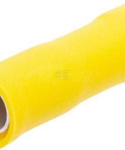 Conector bala, hembra, amarillo, 4-6 mm² 5 mm (50 uds.), Kramp