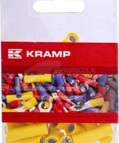 Conector bala, hembra, amarillo, 4-6 mm² 5 mm (50 uds.), Kramp