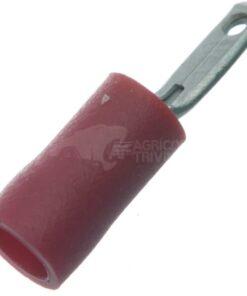 Terminal plano macho, rojo, 0.5-1mm² 2.8x0.8mm (100 uds.)