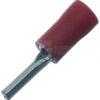 Terminal de clavija, rojo, 0.5-1mm² (100 uds.)