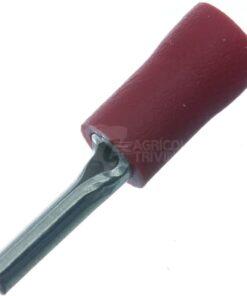 Terminal de clavija, rojo, 0.5-1mm² (100 uds.)