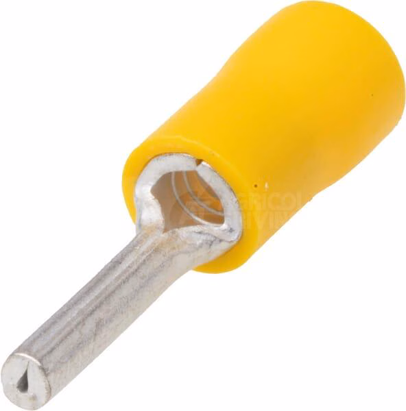 Terminal de clavija, amarillo, 4-6mm² (50 uds.) 1 Terminal de clavija, amarillo, 4-6mm² (50 uds.)
