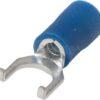 Terminal en horquilla, azul, 1,5-2,5 mm², Ø5 mm (100 uds.)