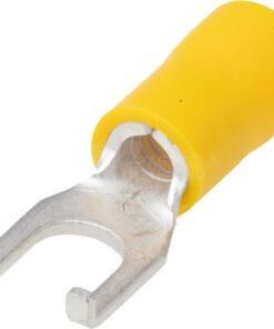 Terminal en horquilla, amarillo, 4-6mm², Ø5 mm (50 uds.)