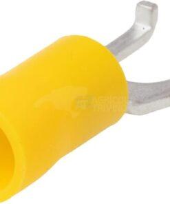 Terminal en horquilla, amarillo, 4-6mm², Ø5 mm (50 uds.)