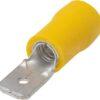 Terminal plano macho, amarillo, 4-6mm² 6.3x0.8mm (50 uds.)