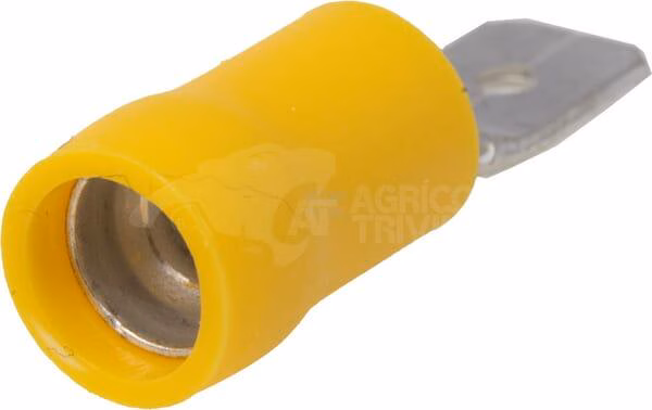 Terminal plano macho, amarillo, 4-6mm² 6.3x0.8mm (50 uds.) 2 Terminal plano macho, amarillo, 4-6mm² 6.3x0.8mm (50 uds.)