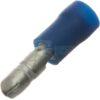 Conector de empalme tipo bala, macho, azul, 1.5-2.5mm² Ø4mm (100 uds.)