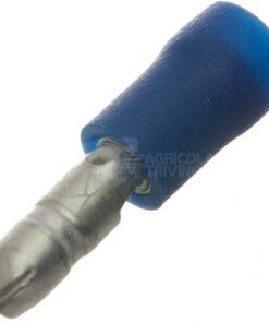 Conector de empalme tipo bala, macho, azul, 1.5-2.5mm² Ø4mm (100 uds.)
