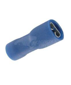 Terminal hembra, azul, 1.5-2.5mm² 4.8x0.8mm (100 uds.)