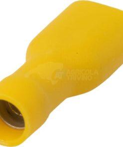 Terminal hembra, amarillo, 4-6mm² 9.4x1.2mm (50 uds.)