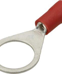 Conector de anillo, rojo, 0.5-1mm² Ø10mm (100 uds.)