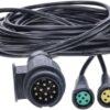 Juego de cables 5 m, enchufe de 13 polos -2x conector de 5 polos