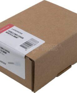 Cable end cover white, 0.5mm² (100x)