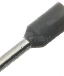 Terminal cubre cable, gris, 0,8 mm² (100 uds.)