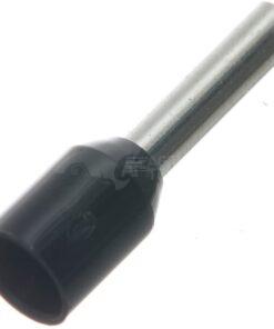 Terminal cubre cable, negro, 1,5 mm² (100 uds.)
