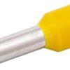 Funda de terminal de cable, amarillo, 6mm² (100 uds.)