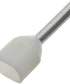 Terminal cubre cable, blanco, 0,5 mm² (100 uds.) 4 Terminal cubre cable, blanco, 0,5 mm² (100 uds.)
