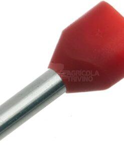 Cable end cover red, 1mm² (100x)