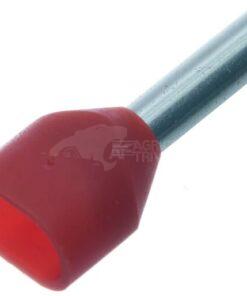 Cable end cover red, 1mm² (100x)