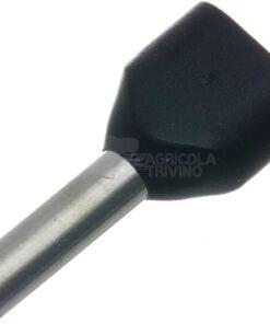 Cable end cover black, 1.5mm² (100x)